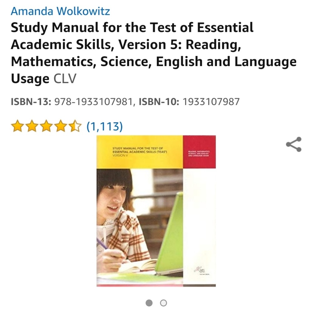 Study Manual for the Test of Essential Academic
